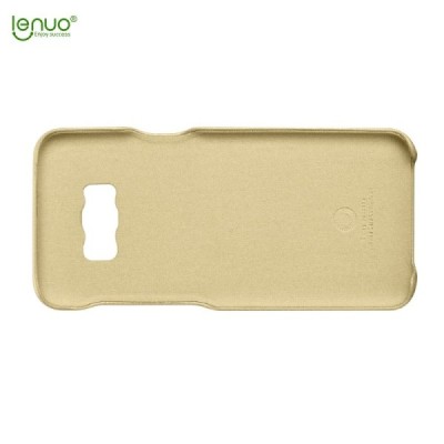 „Lenuo“ Soft Slim serijos Samsung Galaxy S8 (G950) auksinis odinis dėklas - nugarėlė / Priedai.lt