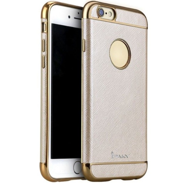 „IPAKY“ Luxury cieta silikona (TPU) apvalks - rozā zelts (iPhone 6 / 6s)