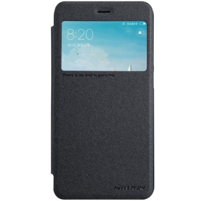 Xiaomi Redmi 4X „Nillkin“ Sparkle atvēramais pelēks maciņš / Vacins.lv