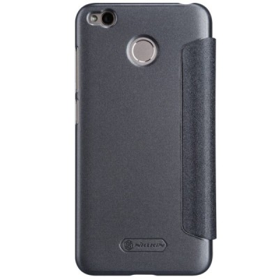 Xiaomi Redmi 4X „Nillkin“ Sparkle atvēramais pelēks maciņš / Vacins.lv