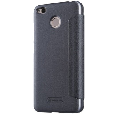 Xiaomi Redmi 4X „Nillkin“ Sparkle atvēramais pelēks maciņš / Vacins.lv