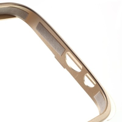 Stilīgs zelta HTC One M9 rāmis - sānu apmale (bamperis) / Vacins.lv