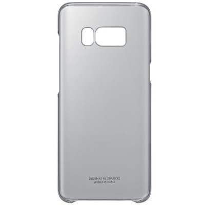 Samsung Galaxy S8 (G950) Clear Cover pelēks (dzidrs) cieta silikona TPU pasaulē planākais apvalks / Vacins.lv