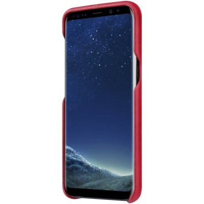 „Nillkin“ Englon Samsung Galaxy S8 (G950) raudonas odinis dėklas - nugarėlė / Priedai.lt