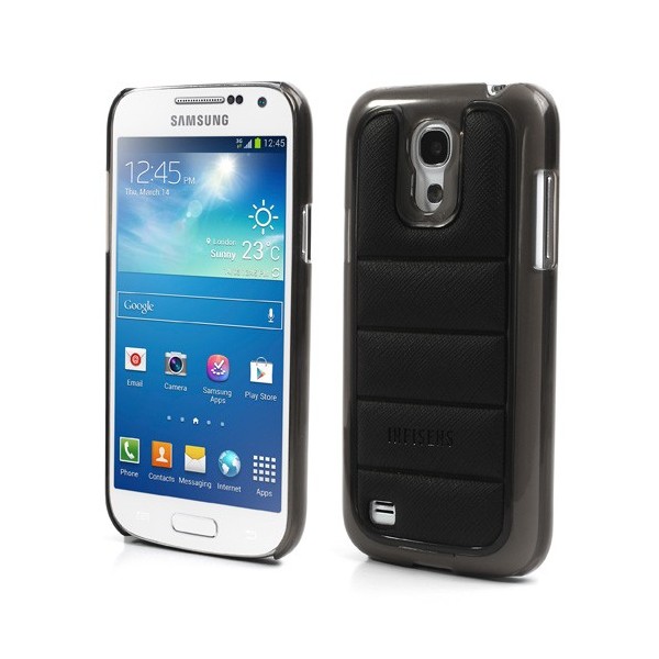 „Infisens“ Hybrid Bumper dėklas - juodas (Galaxy S4 mini)