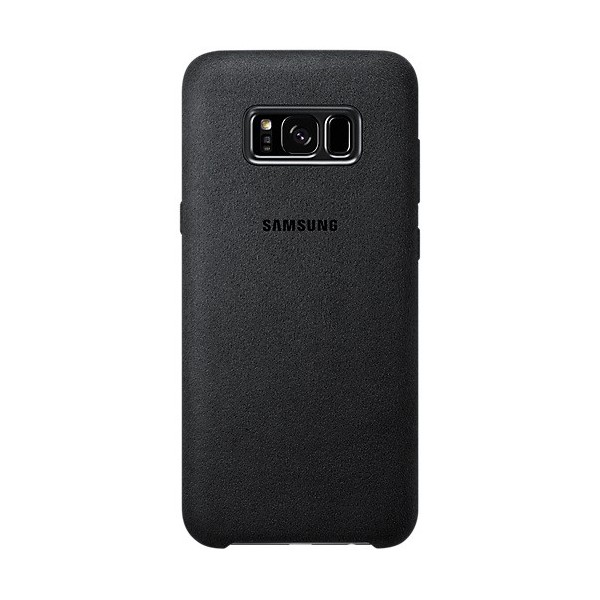 „Samsung“ Alcantara Cover dėklas - juodas (Galaxy S8+)