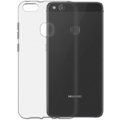 Huawei P10 Lite „NXE“ skaidrus (permatomas) kieto silikono TPU ploniausias pasaulyje bespalvis dėklas / Priedai.lt