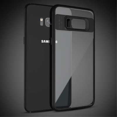 Samsung Galaxy S8 (G950) „IPAKY“ Frame dzidrs apmales melnā krāsā apvalks / Vacins.lv
