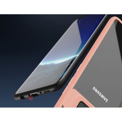 Samsung Galaxy S8 (G950) „IPAKY“ Frame dzidrs apmales rozā krāsā apvalks / Vacins.lv