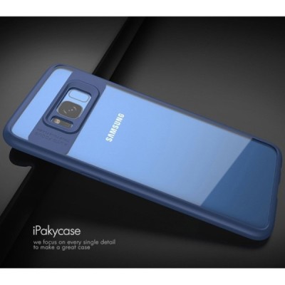 Samsung Galaxy S8 (G950) „IPAKY“ Frame dzidrs apmales zilā krāsā apvalks / Vacins.lv