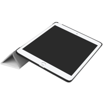 Apple iPad 9.7" 2017 (iPad 9.7" 2018) atvēramais balts maciņš / Vacins.lv