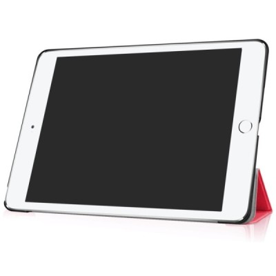 Apple iPad 9.7" 2017 (iPad 9.7" 2018) atvēramais sarkans maciņš / Vacins.lv