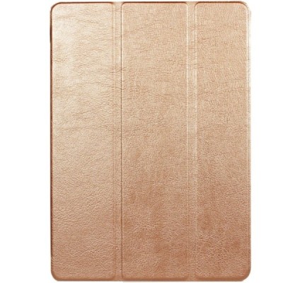 Apple iPad 9.7" 2017 (iPad 9.7" 2018) atvēramais zelta maciņš / Vacins.lv