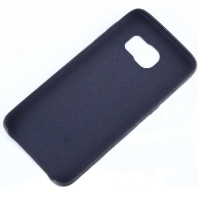 Slim Leather Samsung Galaxy S7 G930F melns ādas apvalks / Vacins.lv