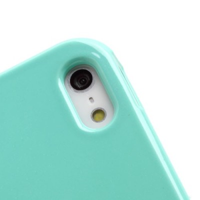 „Mercury“ Color kieto silikono (TPU) žalias (mėtinis) Apple iPhone SE (5, 5s) dėklas (dėkliukas) / Priedai.lt