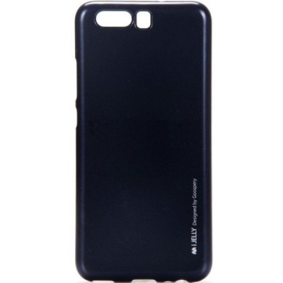 Huawei P10 (Huawei Ascend P10) juodas Mercury kieto silikono (TPU) dėklas - nugarėlė / Priedai.lt