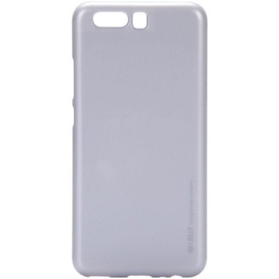 Huawei P10 (Huawei Ascend P10) sidabrinis Mercury kieto silikono (TPU) dėklas - nugarėlė / Priedai.lt