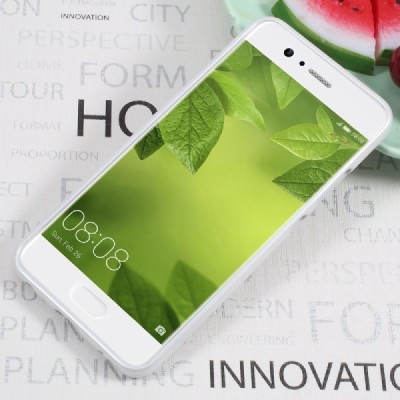 Huawei P10 (Huawei Ascend P10) sidabrinis Mercury kieto silikono (TPU) dėklas - nugarėlė / Priedai.lt