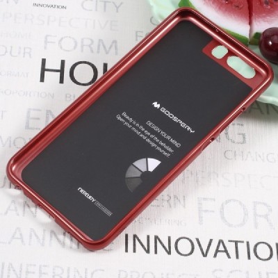 Huawei P10 (Huawei Ascend P10) Mercury sarkans cieta silikona (TPU) apvalks / vacins.lv