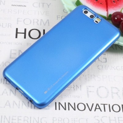 Huawei P10 (Huawei Ascend P10) mėlynas Mercury kieto silikono (TPU) dėklas - nugarėlė / Priedai.lt