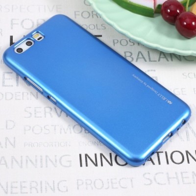 Huawei P10 (Huawei Ascend P10) mėlynas Mercury kieto silikono (TPU) dėklas - nugarėlė / Priedai.lt