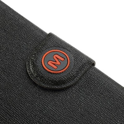 „Meilate“ atverčiamas juodas Samsung Galaxy S4 Mini dėklas (Dėkliukas) / Priedai.lt