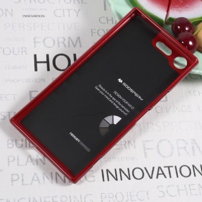 Sony Xperia XZ Premium (XZ Premium Dual) Mercury sarkans cieta silikona (TPU) apvalks / vacins.lv