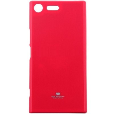 Sony Xperia XZ Premium (XZ Premium Dual) tamsiai rožinis Mercury kieto silikono (TPU) dėklas - nugarėlė / Priedai.lt