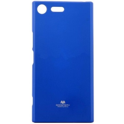 Sony Xperia XZ Premium (XZ Premium Dual) mėlynas Mercury kieto silikono (TPU) dėklas - nugarėlė / Priedai.lt