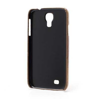 Samsung Galaxy S4 i9505 plastmasas gaiša koka apvalks / vacins.lv