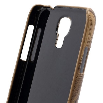Samsung Galaxy S4 i9505 plastmasas gaiša koka apvalks / vacins.lv