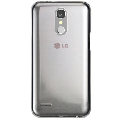 LG K10 2017 (X400, M250N) cieta silikona (TPU) dzidrs apvalks / vacins.lv