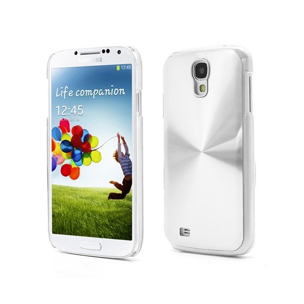 CD stiliaus dėklas - sidabrinis (Galaxy S4)