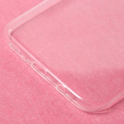 Samsung Galaxy S8 (G950) skaidrus (permatomas) kieto silikono TPU ploniausias pasaulyje bespalvis dėklas / Priedai.lt