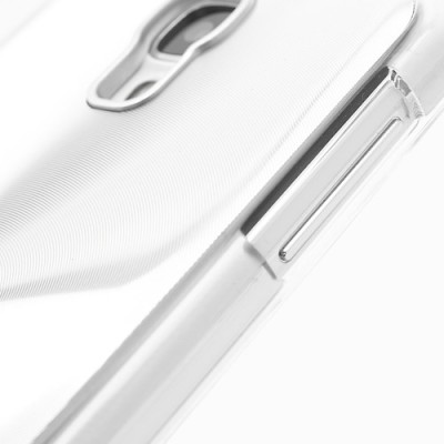 Samsung Galaxy S4 i9505 plastikinis cd stiliaus sidabrinis dėklas (dėkliukas, nugarėlė) (Samsung Galaxy S IV i9505, i9500, i9502