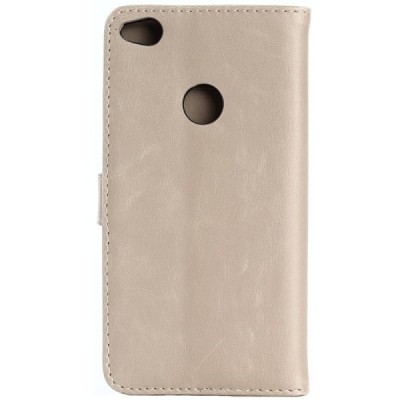 Huawei P9 Lite 2017 (Huawei P8 Lite 2017) atvēramais ādas smilšains retro maciņš (maks) / Vacins.lv