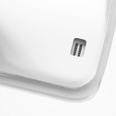 Samsung Galaxy S4 i9505 plastikinis cd stiliaus sidabrinis dėklas (dėkliukas, nugarėlė) (Samsung Galaxy S IV i9505, i9500, i9502