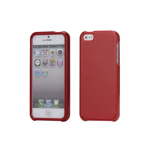 „Snap-on“ plastikinis dėklas - raudonas (iPhone 5 / 5S / SE 2016)