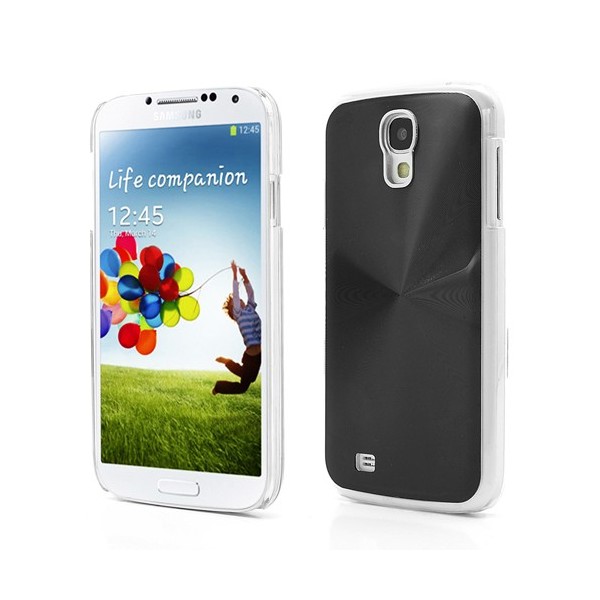 CD stiliaus dėklas - juodas (Galaxy S4)