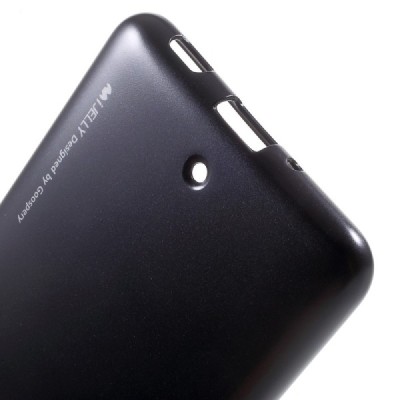 HTC U Ultra (Ocean Note) Mercury melns cieta silikona (TPU) apvalks / vacins.lv