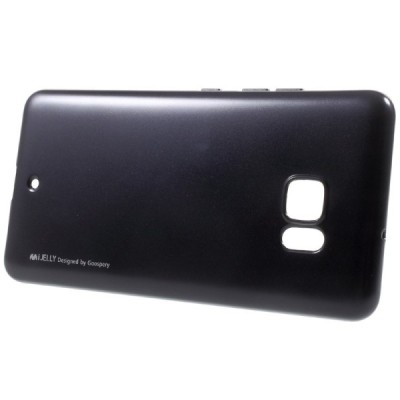 HTC U Ultra (Ocean Note) Mercury melns cieta silikona (TPU) apvalks / vacins.lv