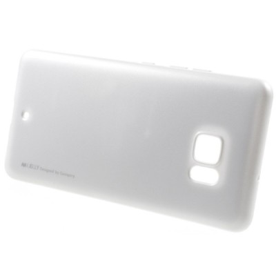 HTC U Ultra (Ocean Note) sidabrinis Mercury kieto silikono (TPU) dėklas - nugarėlė / Priedai.lt