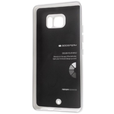 HTC U Ultra (Ocean Note) sidabrinis Mercury kieto silikono (TPU) dėklas - nugarėlė / Priedai.lt