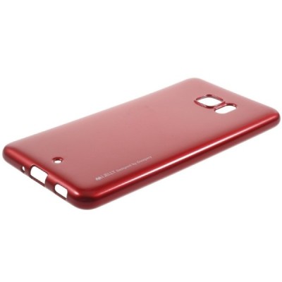 HTC U Ultra (Ocean Note) Mercury sarkans cieta silikona (TPU) apvalks / vacins.lv