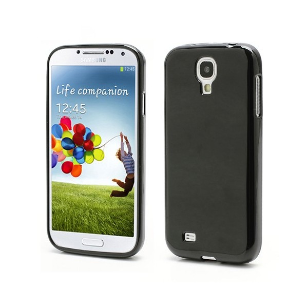 Silikoninis dėklas - juodas (Galaxy S4)