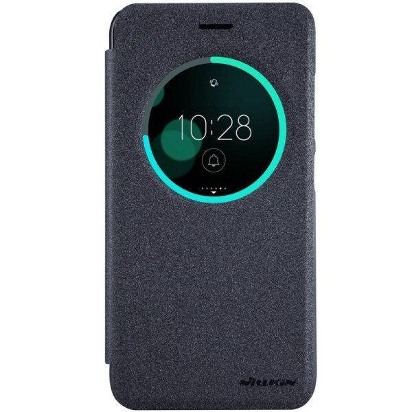 „Nillkin“ Sparkle atverčiamas dėklas - pilkas (Zenfone 3 5.5)