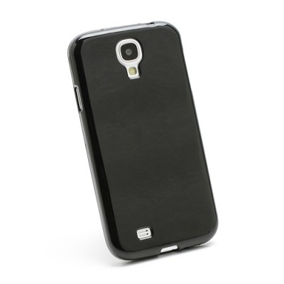 Samsung Galaxy S4 i9505 juodas silikoninis TPU dėklas (dėkliukas, nugarėlė) (Samsung Galaxy S IV i9505, i9500, i9502 dėklas) / P