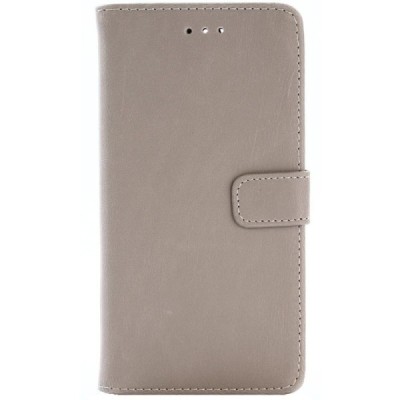 Huawei P10 atverčiamas smėlio spalvos odinis retro dėklas - piniginė / Priedai.lt