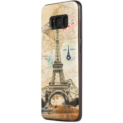 „My Colors“ Samsung Galaxy S8 (G950) krāsains cieta silikona apvalks Eifelis / Vacins.lv