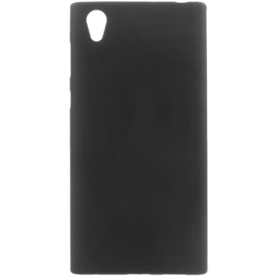 Sony Xperia L1 (G3311, G3312, G3313) kieto silikono TPU juodas dėklas - nugarėlė / Priedai.lt